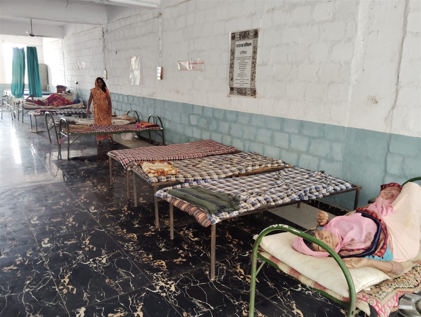 People at Nav Jeevan Dham